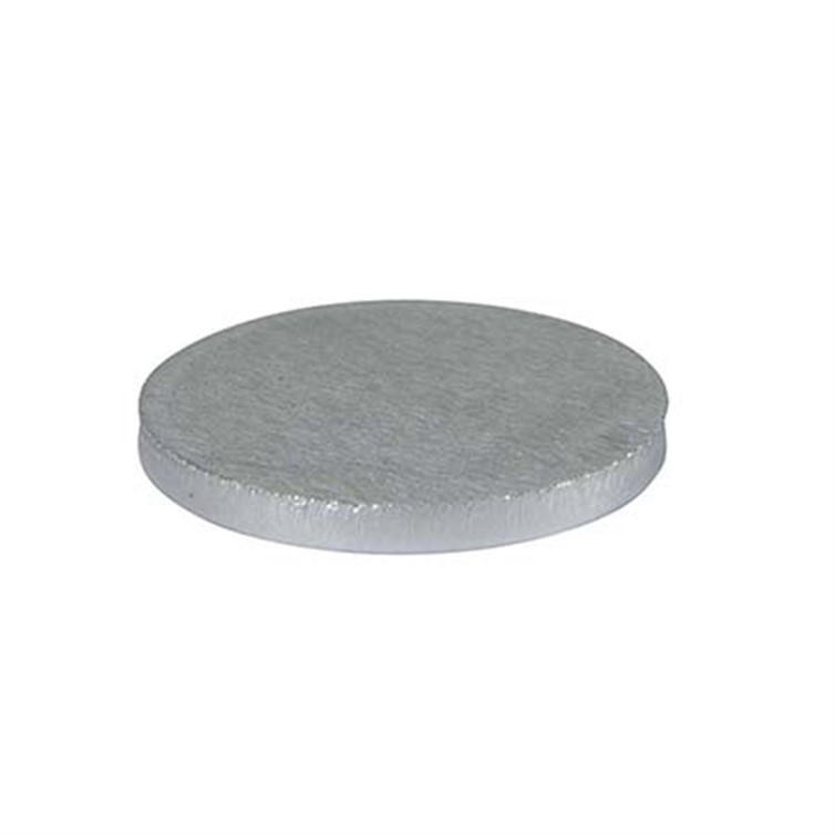 Aluminum Type D Flat Disk Weld-On End Cap for 1-1/2" Pipe 3249
