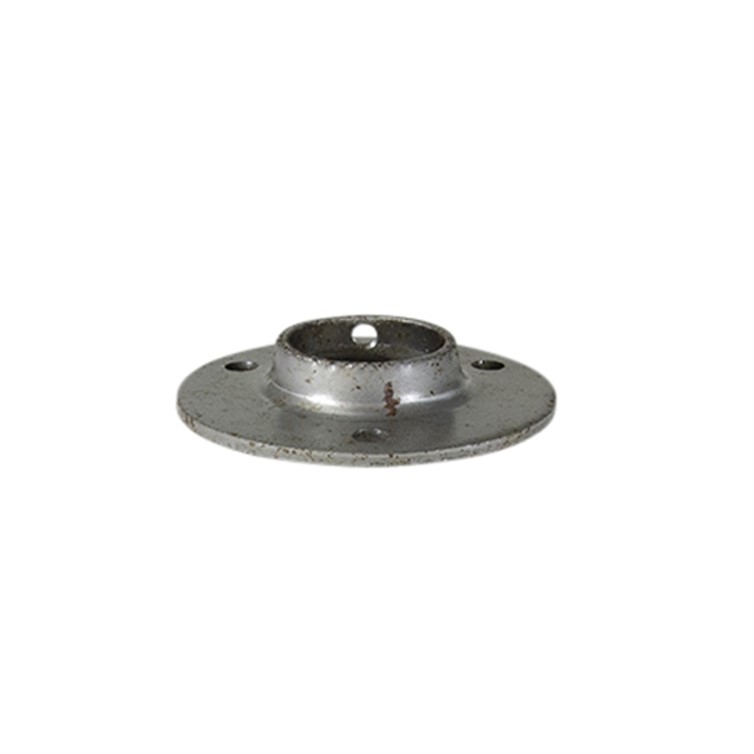Steel Flat Base Flange with 3 Mounting Holes and Set Screw for 1.00" Pipe 622A