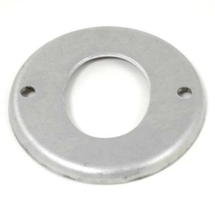 Aluminum Heavy Flush Base Bevel Flange with 2 Mounting Holes for 1-1/4" Pipe 2867