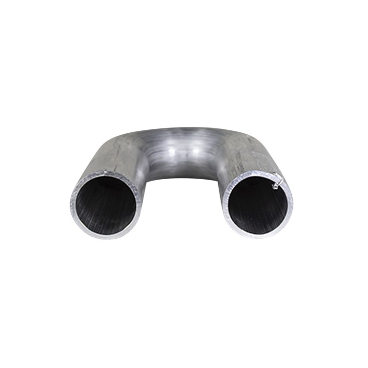 Aluminum Bent Flush-Weld 180? Elbow with Two Untrimmed Tangents, 1" Inside Radius for 1-1/2" Pipe 362-4B