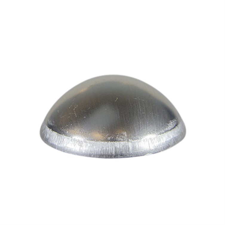 Aluminum Domed Weld-On End Cap for 3" Pipe 3245