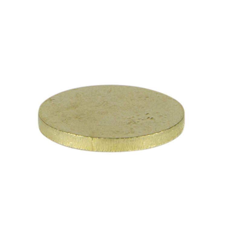 Brass Disk with 1.25" Diameter and 1/8" Thick D018