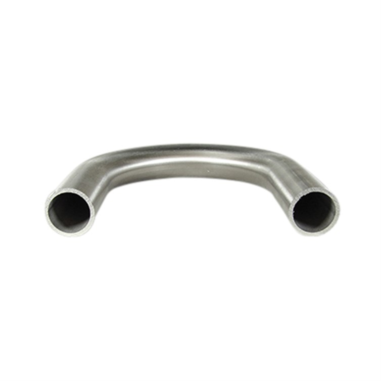 Stainless Steel Bent Flush-Weld 180? Elbow with 2 Untrimmed Tangents, 3" In. Radius for 1-1/4" Pipe 464-7B