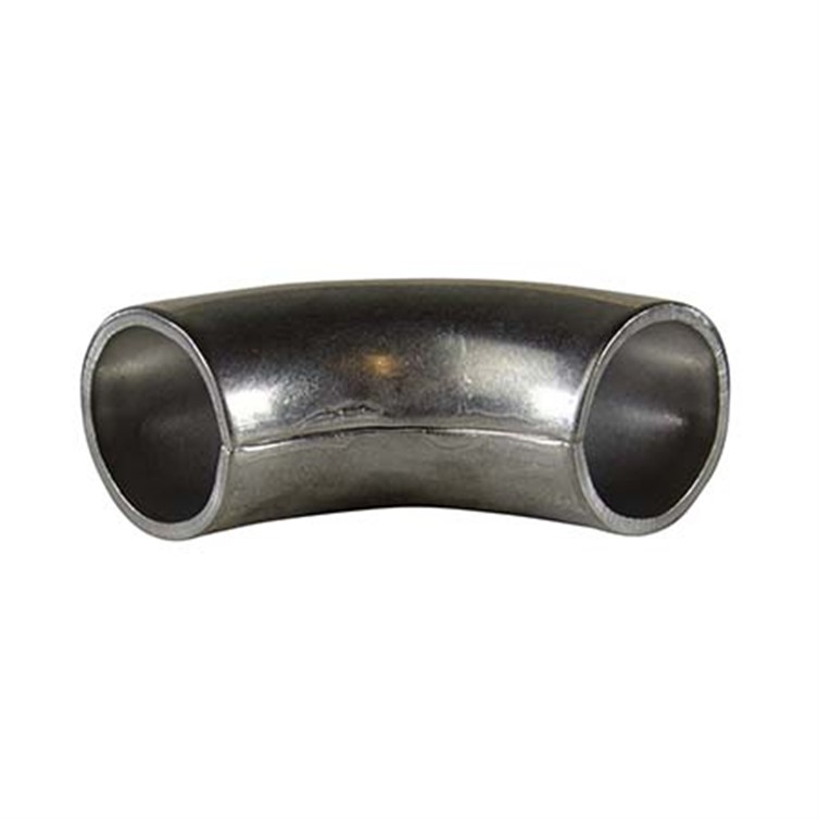 Stainless Steel Flush-Weld 90? Elbow with 1-1/2" Inside Radius for 1.50" Dia Tube 7946