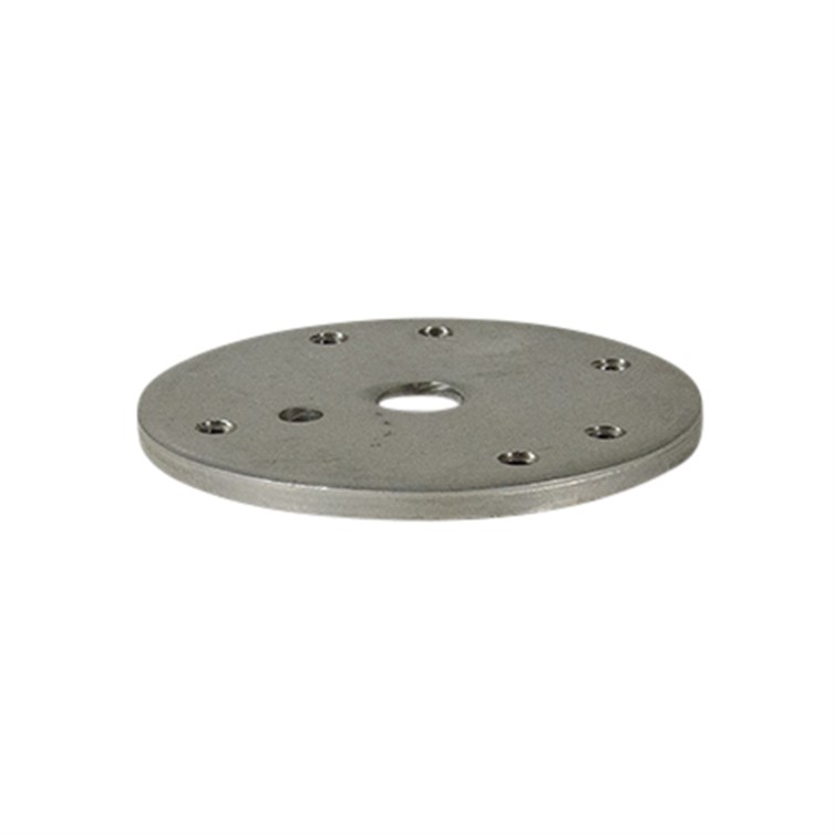 Anchor Plate For Heavy Base Flange, Stainless Steel, 6 Holes, Surface Mnt B1516