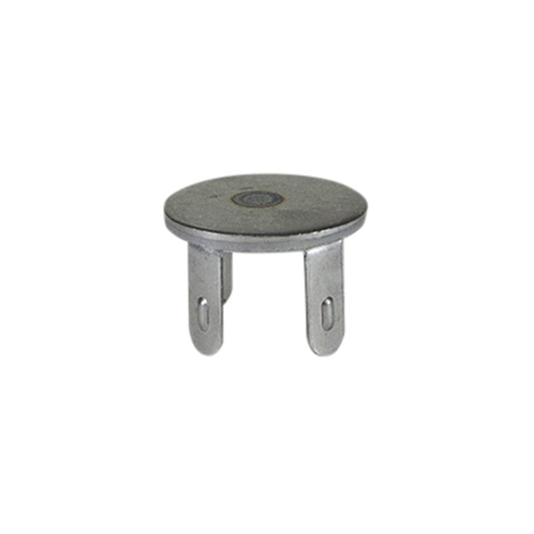 Steel Drive-On Disk End Cap for 1-1/2" Pipe 3287