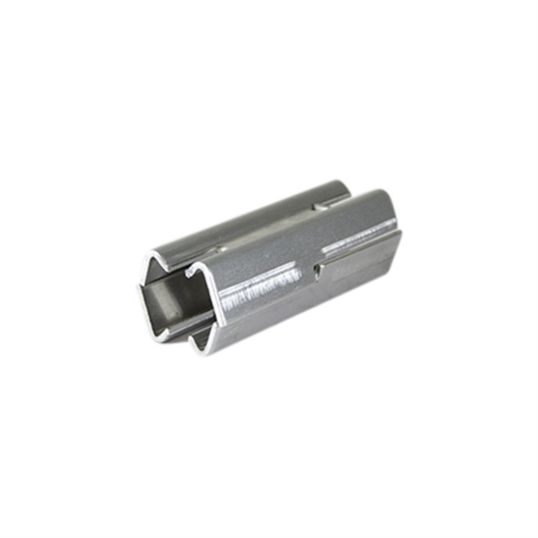 Aluminum Single Splice-Lock for 1.50" Schedule 40 Pipe or 1.90" Tube with .145" Wall, 3.75" Length 3319