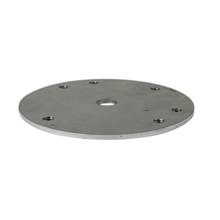 Anchor Plate For Extra Heavy Base Flange, Steel, W/Holes, Surface Mnt B1688