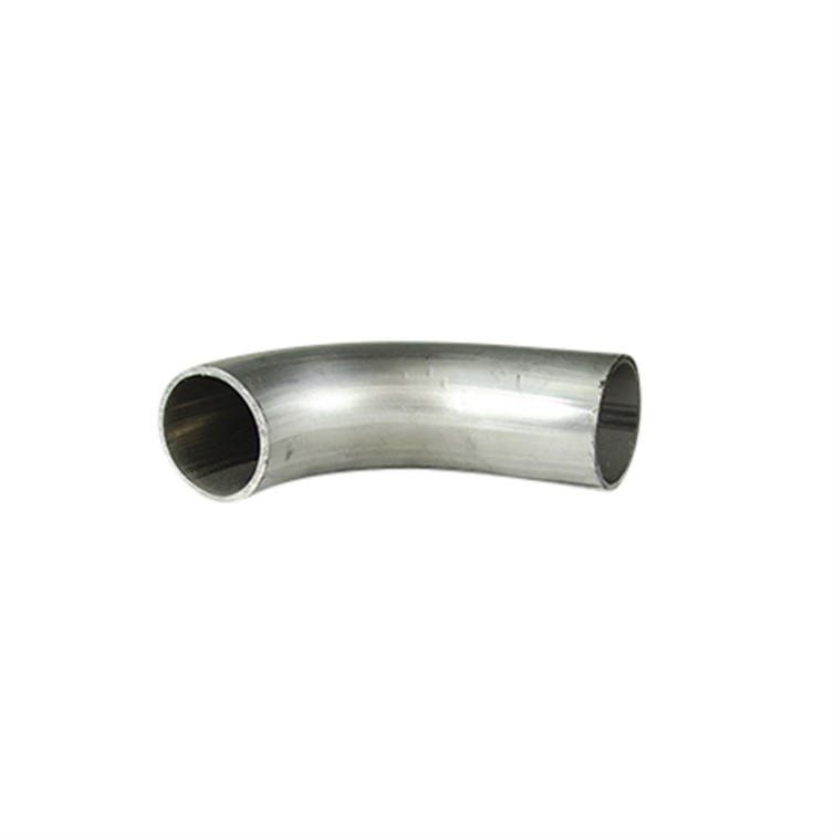 Stainless Steel Flush-Weld 90? Elbow with One 2" Tangent, 2" Inside Radius for 2.00" Tube OD 7989