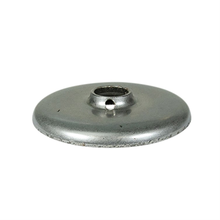 Stainless Steel Heavy Base Flange with Set Screw for .75" Dia Tube 1513T