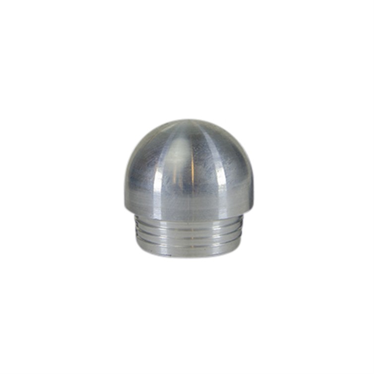 Aluminum Domed Drive-On Type A End Cap for 1-1/4" Pipe 3231AM