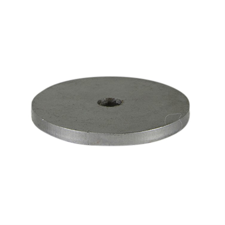 Steel Disk with 3" Diameter and 1/4" Thick with 7/16" Center Hole D143-.44CH