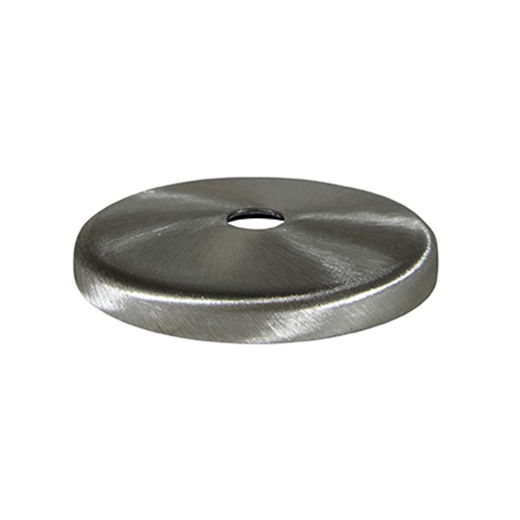 Cover Flange, Stainless Steel, 3.25" Diam, .500" Diam, Snap-On, Satin 2023.4