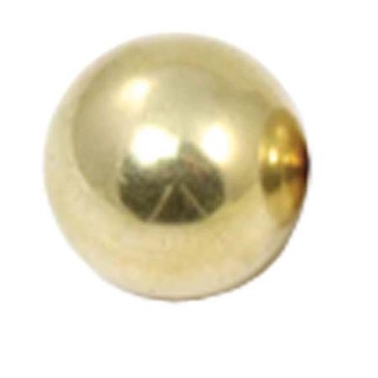 Brass Round Solid Ball, 1" Diameter SDB410